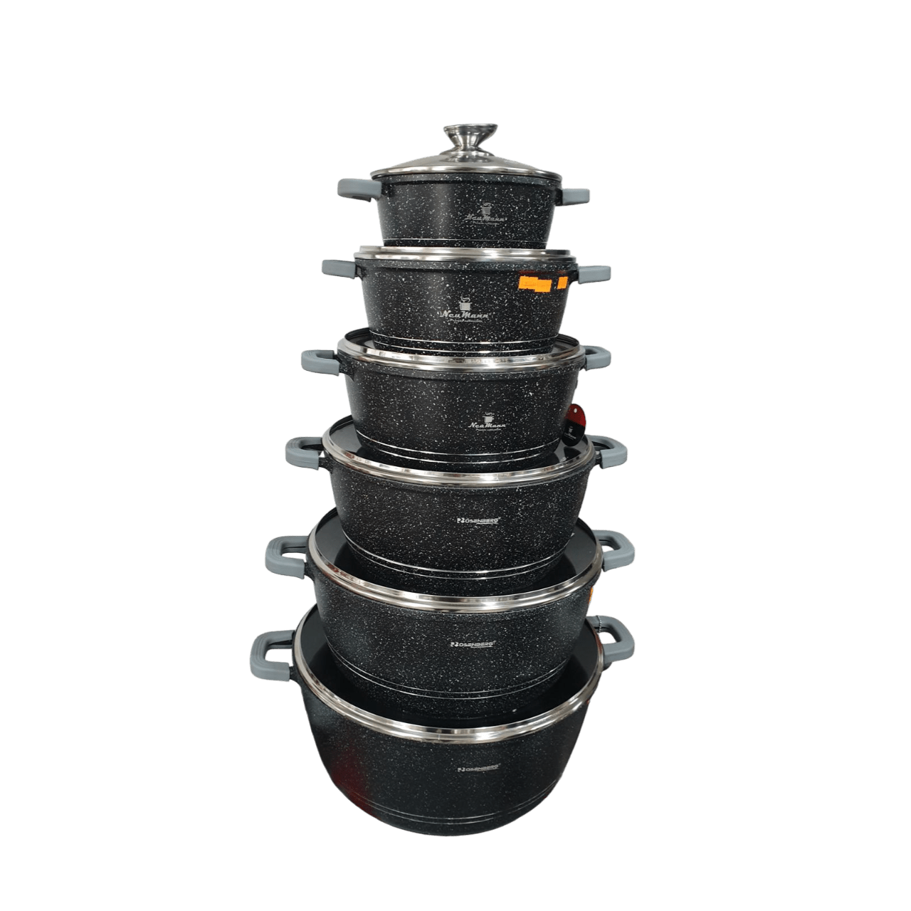 Complete Pannenset - 20cm, 24cm, 28cm, 32cm, 36cm, 40cm - Pan Set