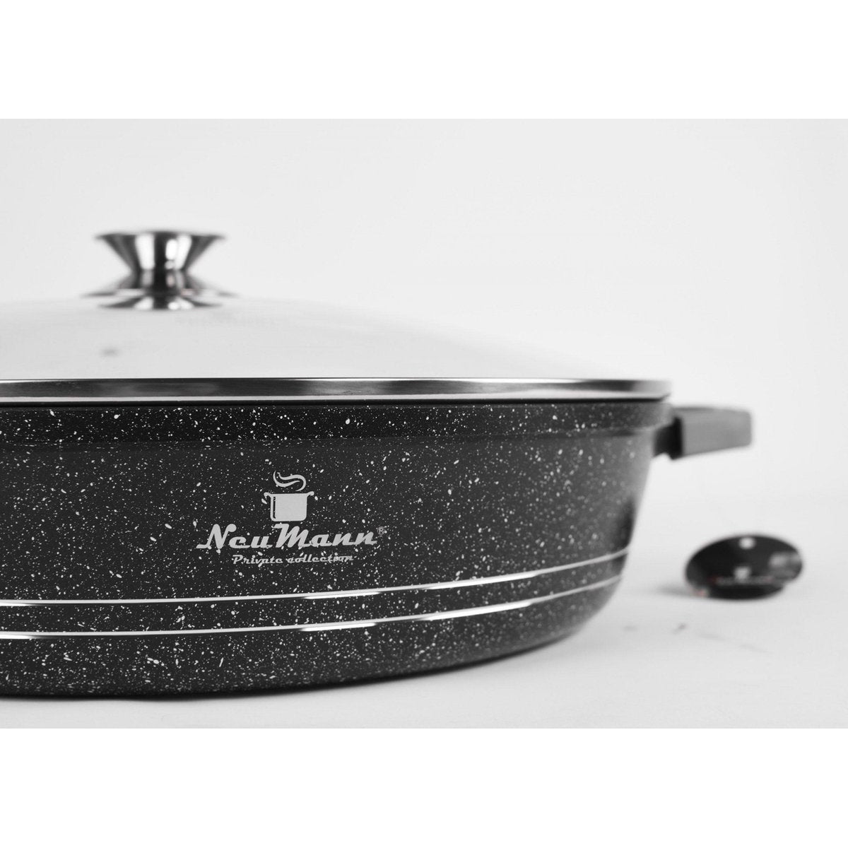 Neumann Braadpan Lage - 24 cm, 28 cm, 32 cm, 36 cm, 40 cm - Die Casting Shallow Casserole - Braadpannen
