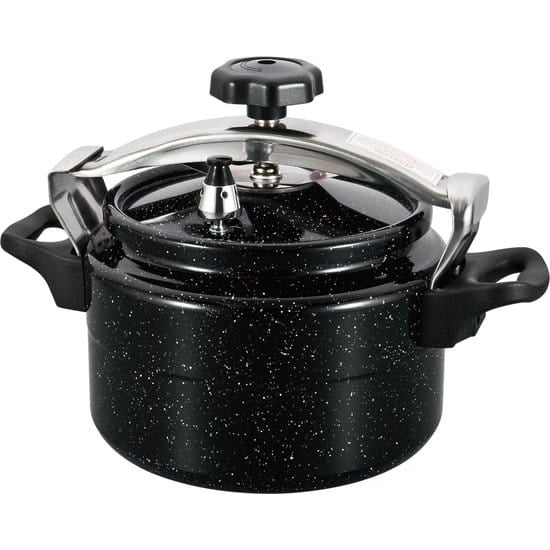 Royal Swiss - Snelkookpan Inductie - 4 Liter - 5 Liter - 7 Liter - 11 Liter - 15 Liter - Aluminium - Zwart