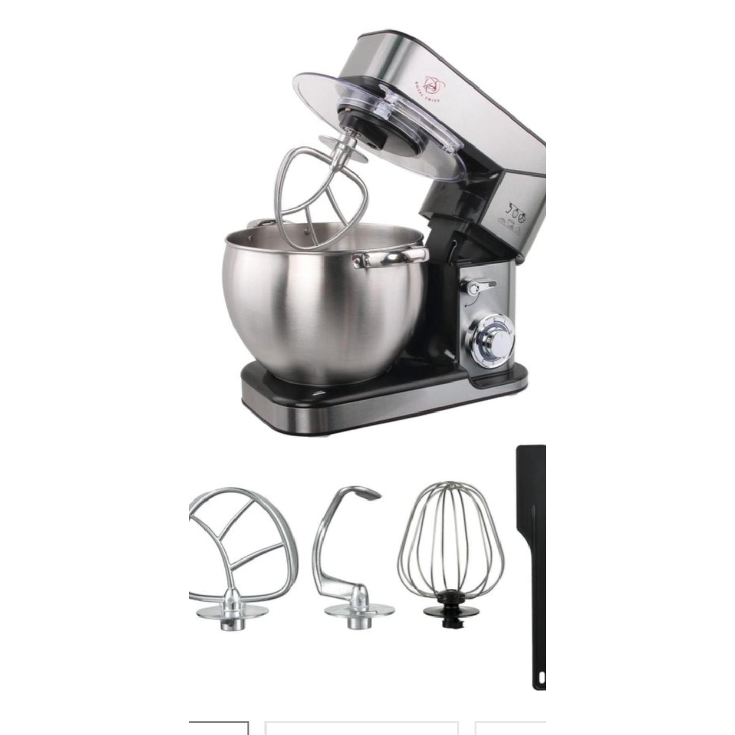Royalty Line Deegmachine - Keukenmachine - van 5.5 tot 12 Liters - Deeg mixer