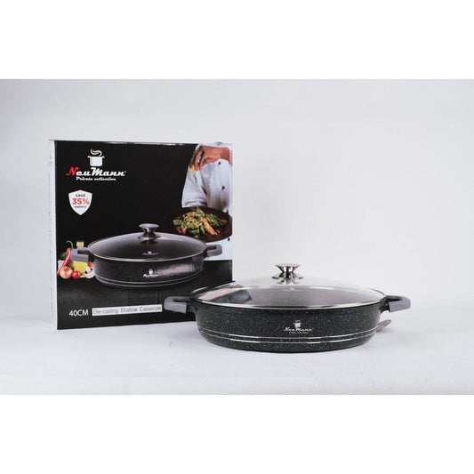 Neumann Braadpan Lage - 24 cm, 28 cm, 32 cm, 36 cm, 40 cm - Die Casting Shallow Casserole - Braadpannen