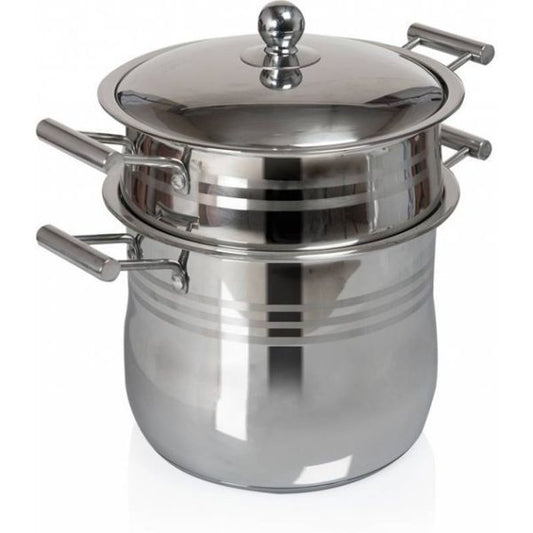RVS Cuscus Pan - 4 liter, 12 liter, 14 liter - Cuscus Pannen