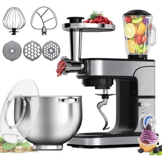 Royalty Line 3-delige Deegmachine - Keukenmachine - van 6.5 tot 14 Liters - Deeg mixer